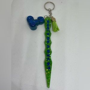 Epoxy Resin “Willy” Self Defense Keychain